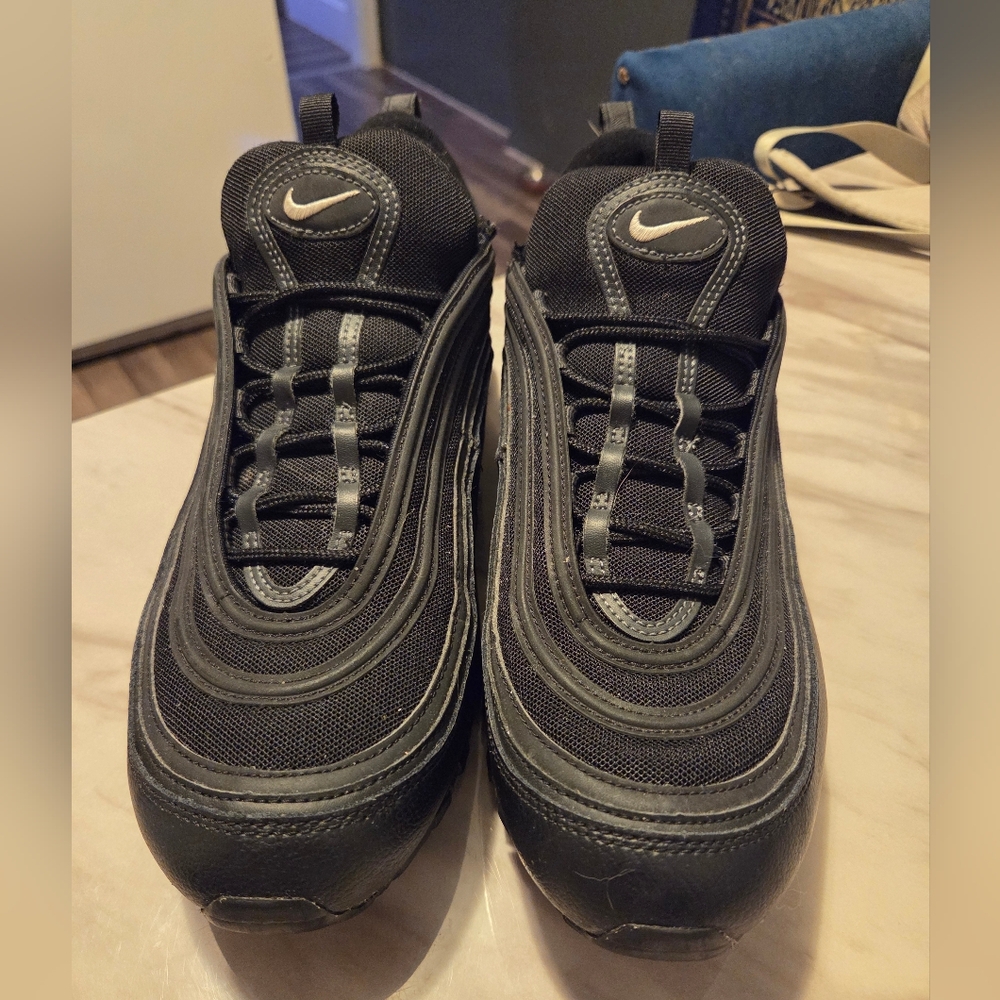 Airmax 97s Tripple Black Mens 14 - Picture 2 of 16